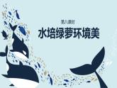 鄂教版小学三年级劳动同步课件第八课水培绿萝环境美