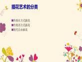 鄂教版小学六年级劳动同步课件第五课艺术插花有讲究