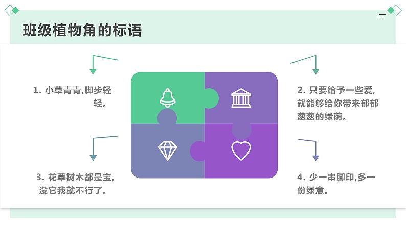 浙教版小学二年级劳动同步课件任务一班级植物角我设计06