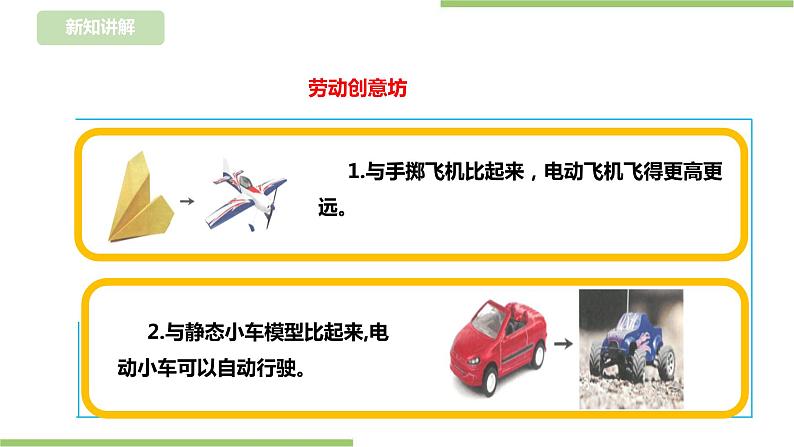 【浙教版】三年级下册《劳动》项目二  任务二 《电动玩具我设计》课件第6页