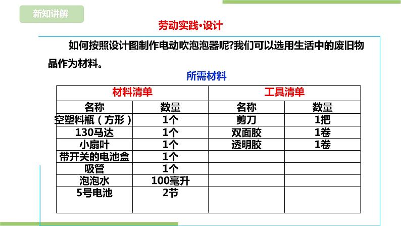 任务三《电动玩具我制作》课件+教案06