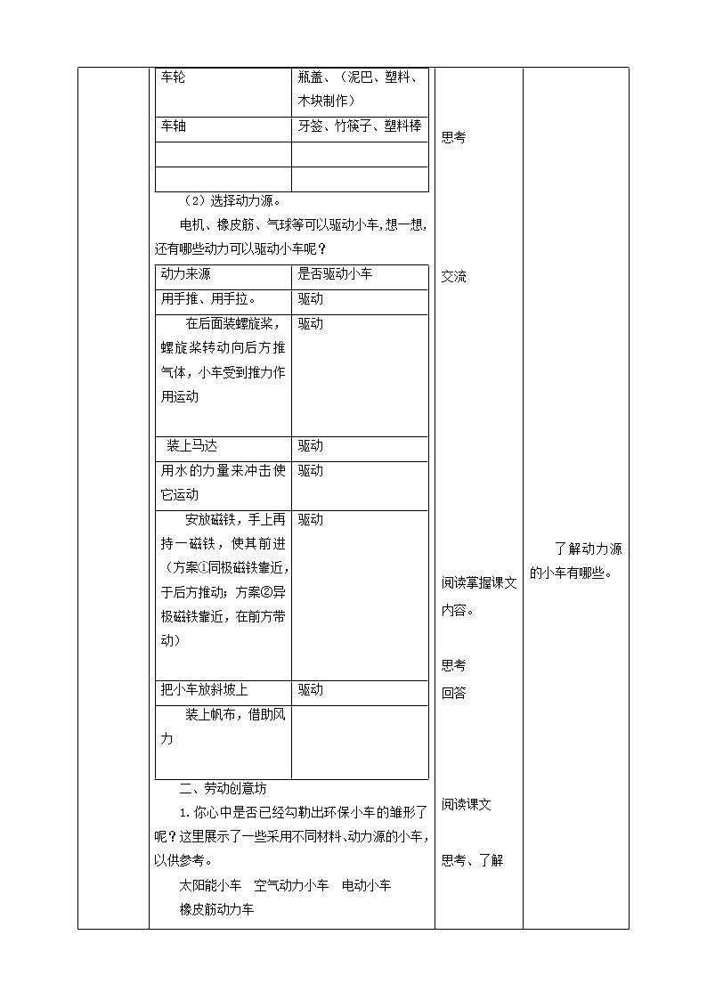 任务二《设计环保小车》课件+教案02