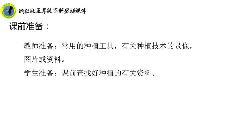 浙教版五年级下册劳动项目二任务一小果树我来种课件+素材05