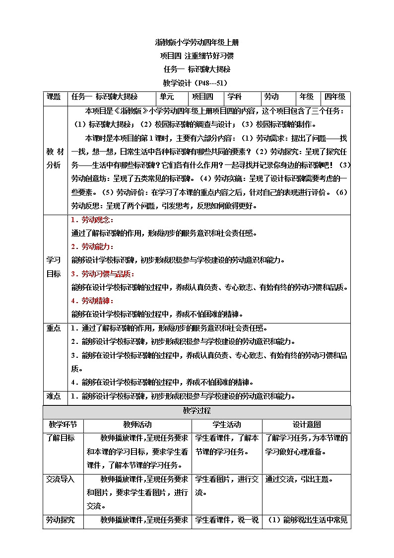 项目四 任务一《标识牌大揭秘》课件+素材01