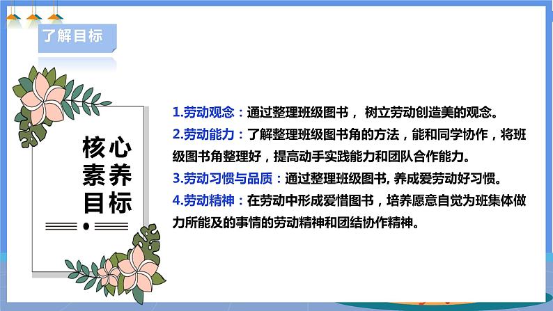 【人教版】一下劳技  项目一0《整理班级图书角》课件+教案+素材02