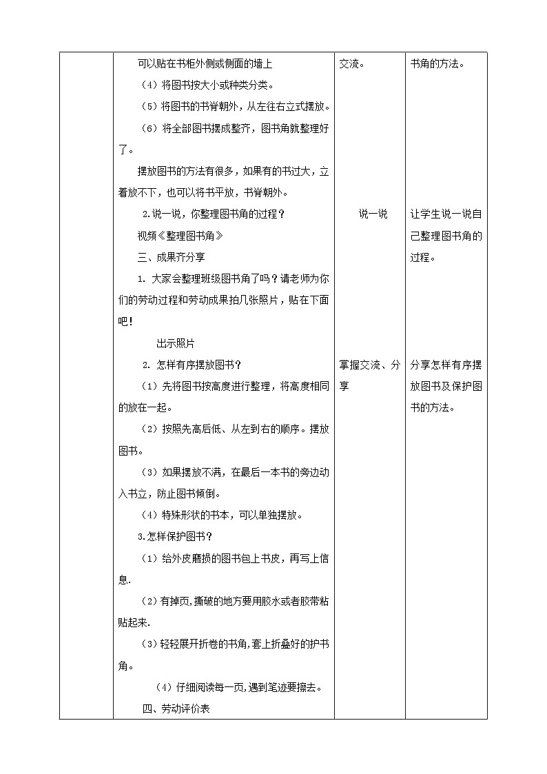 【人教版】一下劳技  项目一0《整理班级图书角》课件+教案+素材02