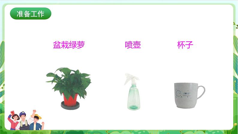 【核心素养目标】人教版劳动教育二年级下册 项目八《为植物浇水》 课件＋教案+素材04