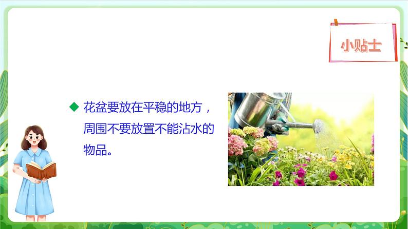 【核心素养目标】人教版劳动教育二年级下册 项目八《为植物浇水》 课件＋教案+素材08