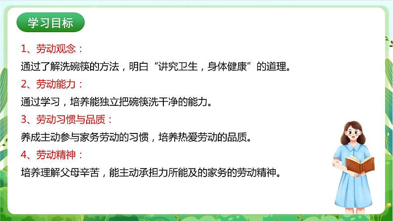 【核心素养目标】人教版劳动教育二年级下册 项目七《洗碗筷》 课件＋教案+素材02