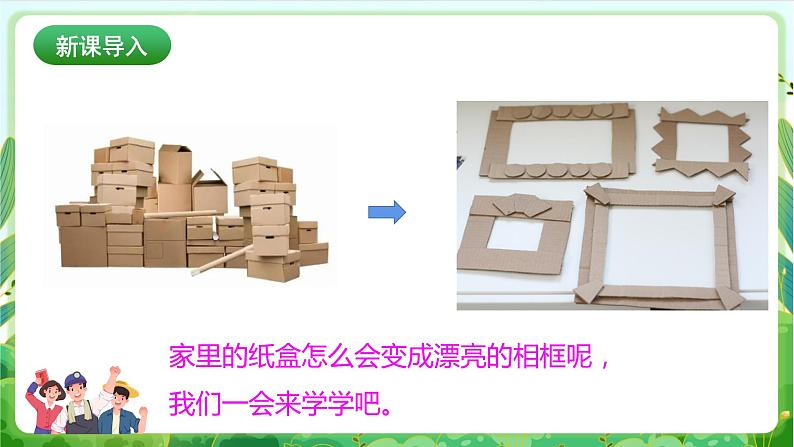 【核心素养目标】人教版劳动教育三年级下册 劳动项目一0 《制作纸相框》课件＋教案+素材03