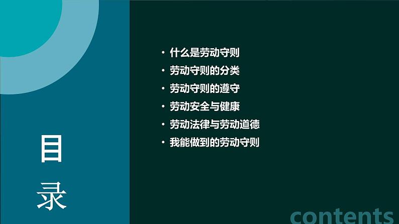 人民版劳动六年级上册 14劳动守则我遵守（课件）02