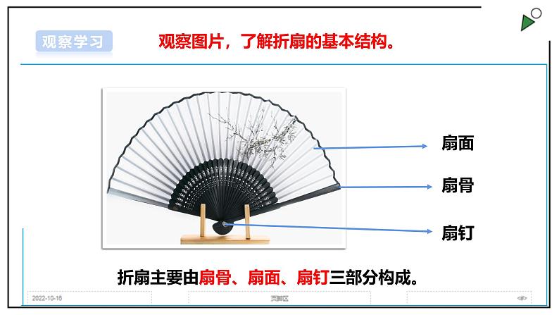 浙教版劳动二上项目2 任务2《古风折扇的设计》 课件第7页