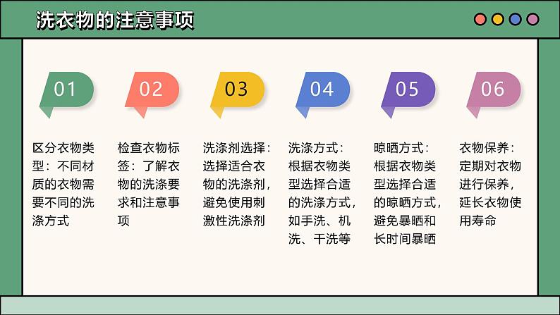 2023-2024苏科版三(上)劳动技术第一单元清洁与卫生：03课 洗衣物【课件】第6页