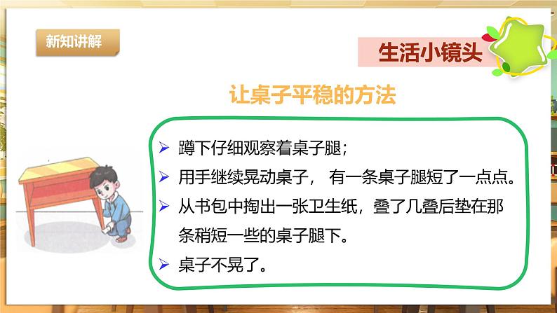 【湘教版】《劳动教育》一年级下册  第4课 我的课桌最结实  课件第6页