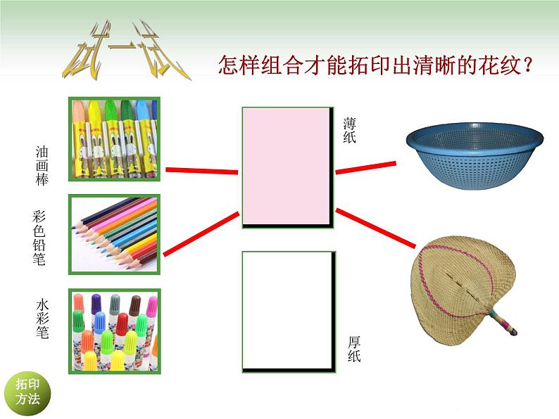 美术一年级上冀美版14.有趣的拓印课件06