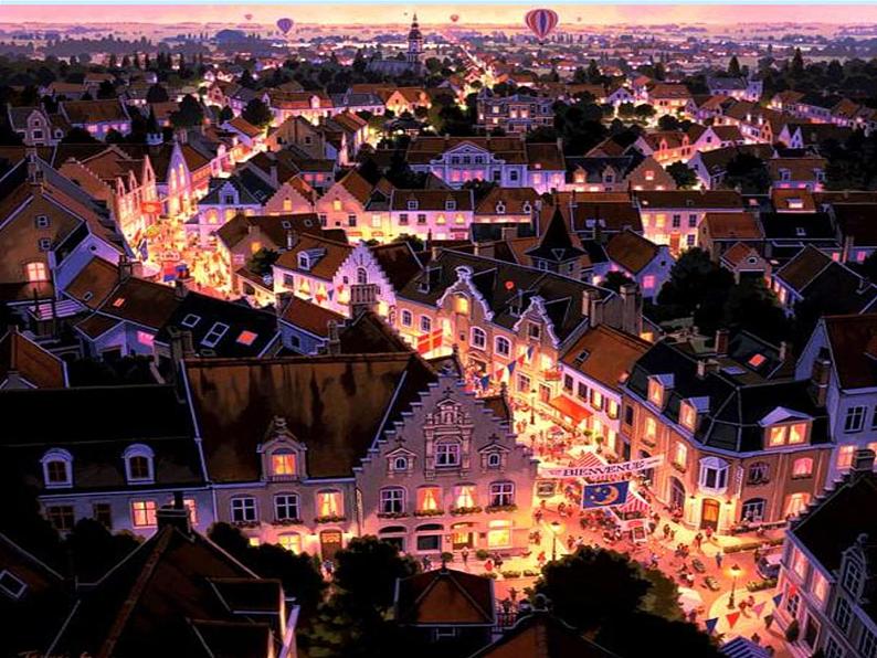 五年级下册美术课件-9 弯弯的小路-浙美版第3页