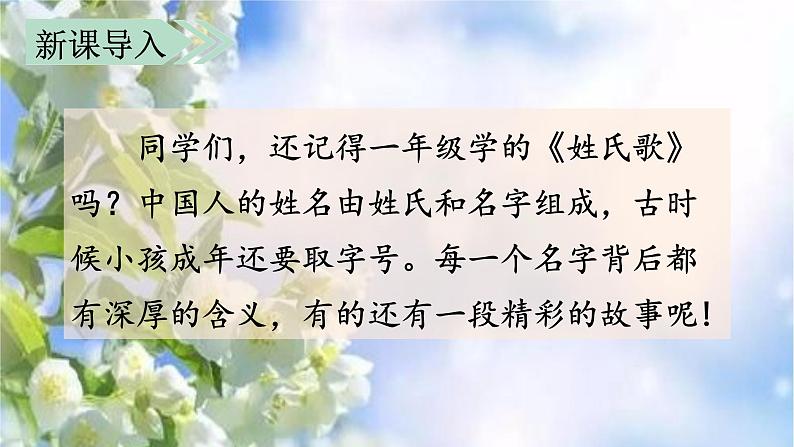 部编语文三上：第四单元 口语交际  名字里的故事（教学课件）04