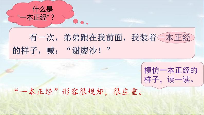 部编语文三上：16.金色的草地 精品PPT课件+素材08