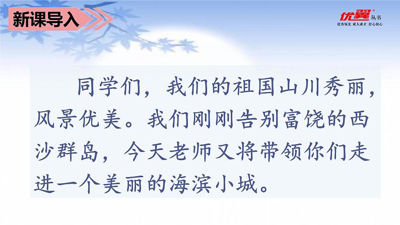 部编语文三上：19.海滨小城 精品PPT课件+素材01