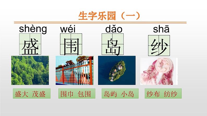 部编版二年级语文上册《日月潭》PPT课件 (3)第4页