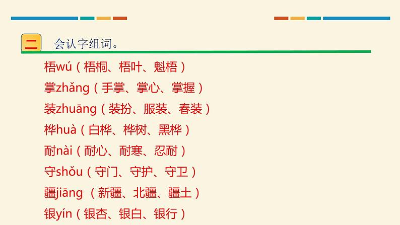 部编版语文二年级上册《树之歌》PPT精品课件 (2)04