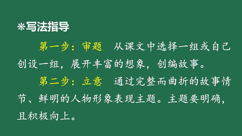 部编版六年级语文上册 第四单元 习作：笔尖流出的故事 课件PPT第3页