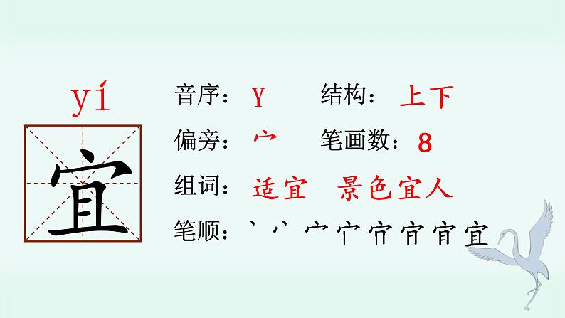 部编版语文五上：1.白鹭 精品PPT课件+素材07