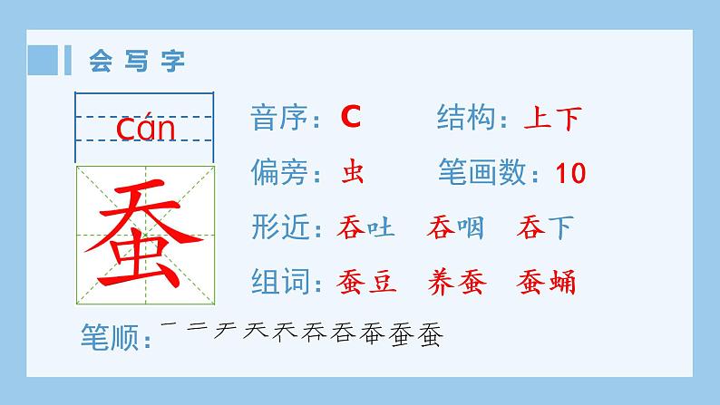 19.父爱之舟（生字课件）第2页