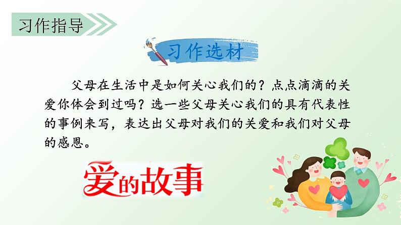 部编版语文五上：习作六 我想对您说 精品PPT课件+素材07