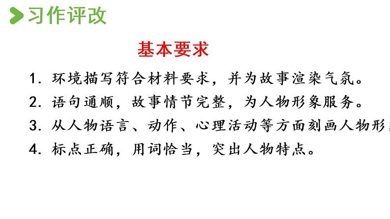 2021年秋六年级语文上册课件 第四单元 习作：笔尖流出的故事 人教部编版02