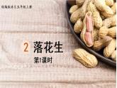 2021年秋五年级语文上册课件 第2课 落花生 人教部编版