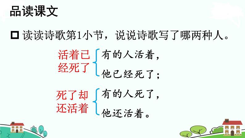 部编语文六年级上册 28 《有的人——纪念鲁迅有感》PPT课件08