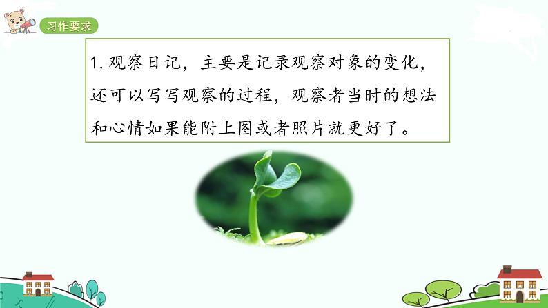 人教部编版语文四年级上册：第三单元 习作课时课件03