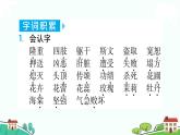 人教部编版语文四年级上册：第四单元知识梳理课件