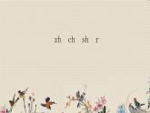 人教部编版一年级语文上册   汉语拼音《zh  ch  sh  r》课件