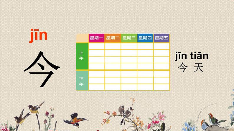 人教部编版一年级语文上册   识字（二）《语文园地五》课件第5页