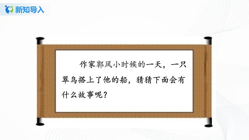 小学语文人教部编版三年级上册 15《搭船的鸟》（含课件、教案、同步练习）01