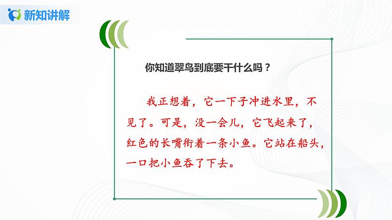 小学语文人教部编版三年级上册 15《搭船的鸟》（含课件、教案、同步练习）08