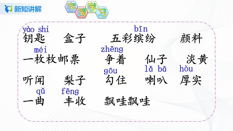 小学语文人教部编版三年级上册 6.《秋天的雨》（含课件、教案、同步练习）05