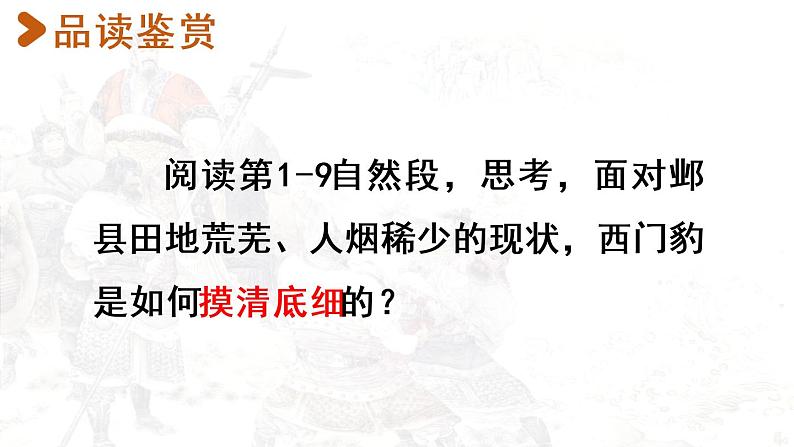 部编版四年级语文上册 第八单元 26.西门豹治邺 课件03