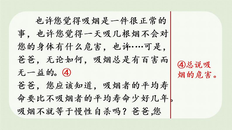 部编版五年级语文上册 第六单元 习作：我想对您说 课件04