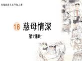 部编版五年级语文上册 第六单元 18.慈母情深 课件