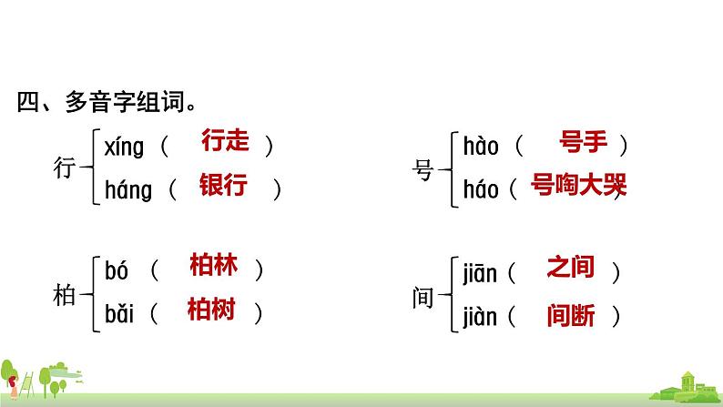 部编版语文二年级上册 第2单元复习 PPT课件08