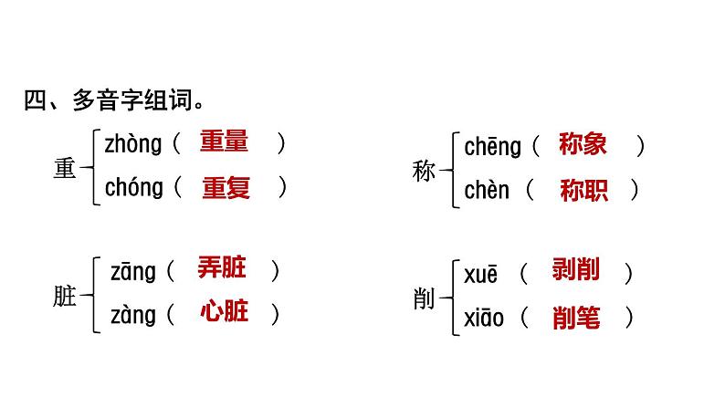 部编版语文二年级上册 第3单元复习 PPT课件07