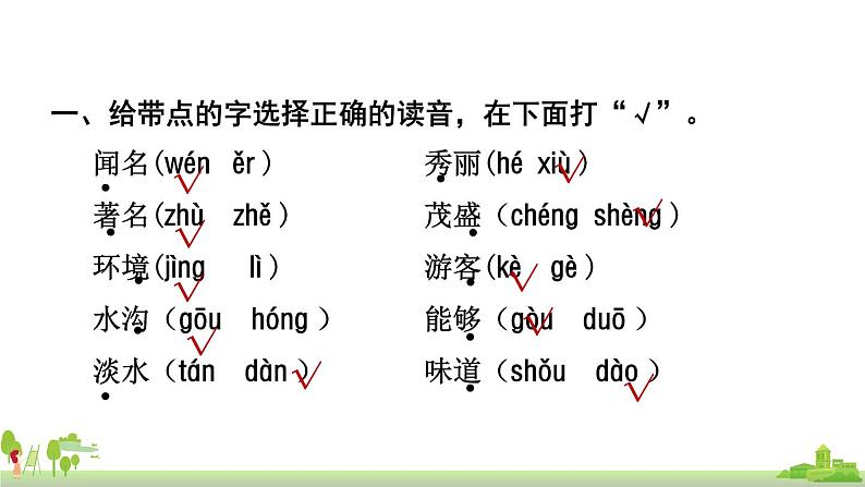 部编版语文二年级上册 第4单元复习 PPT课件02