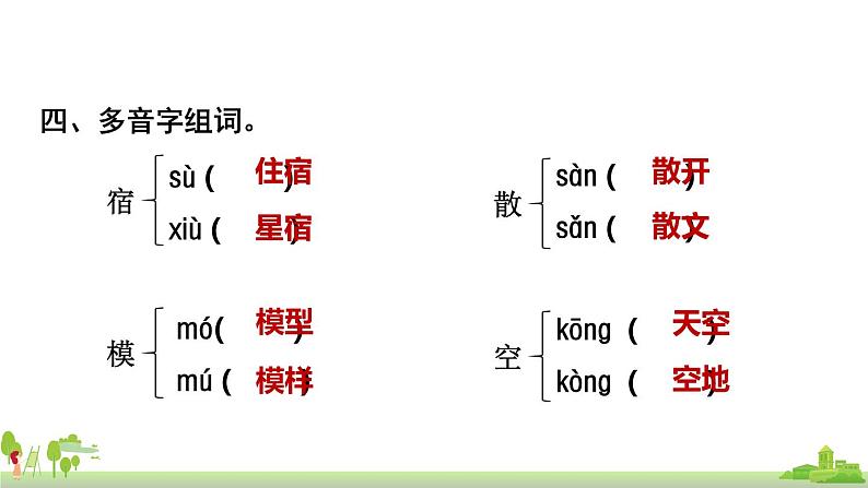 部编版语文二年级上册 第7单元复习 PPT课件第7页