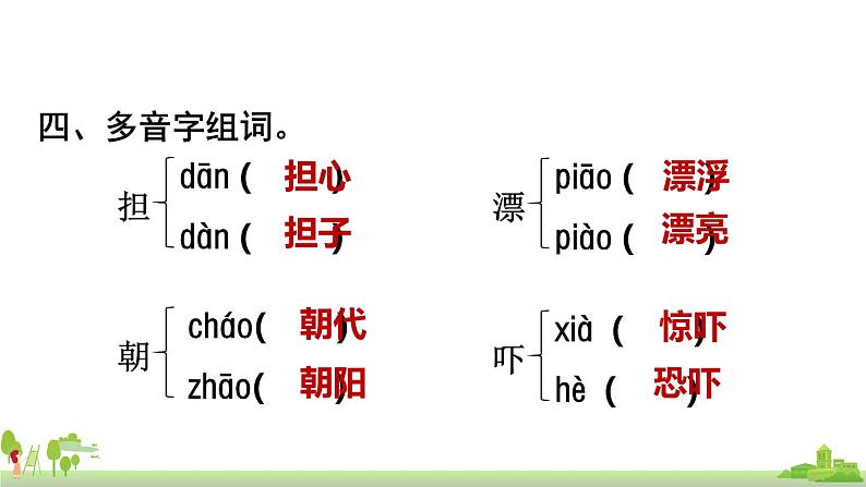 部编版语文二年级上册 第8单元复习 PPT课件第7页