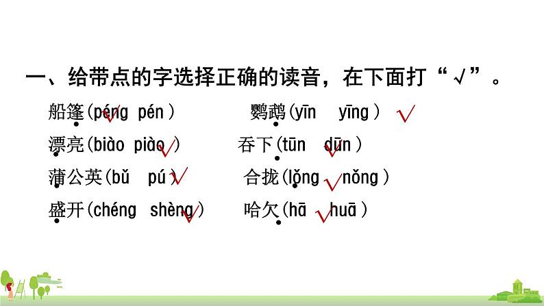 部编版语文三年级上册 第5单元复习 PPT课件第2页