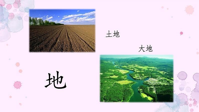 人教部编版一年级语文上 识字1《天地人》【课件】08