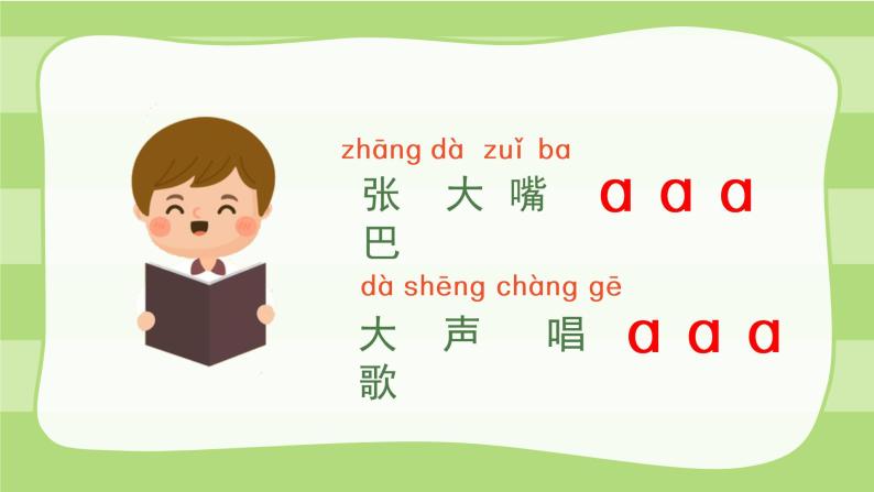 2021部编版小学语文一年级上册第二单元汉语拼音《a o e》课件03